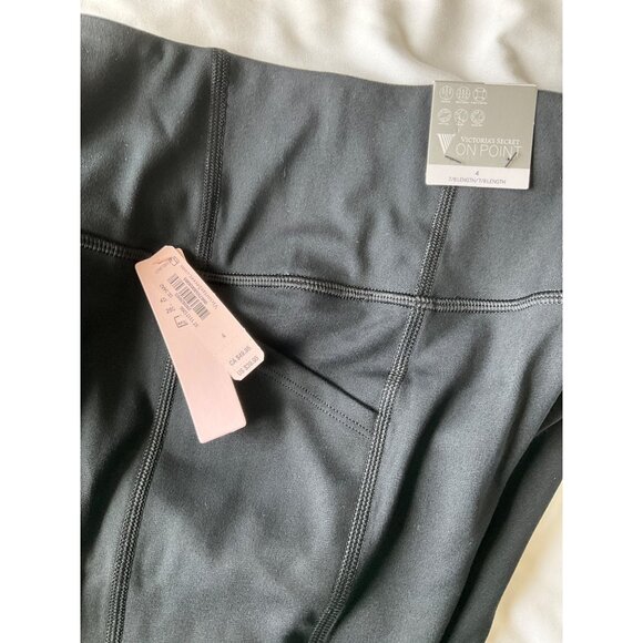 Victoria's Secret FLOW ON POINT Pocket Yoga Sport LEGGING PANTS NEW size 4 - Picture 3 of 4